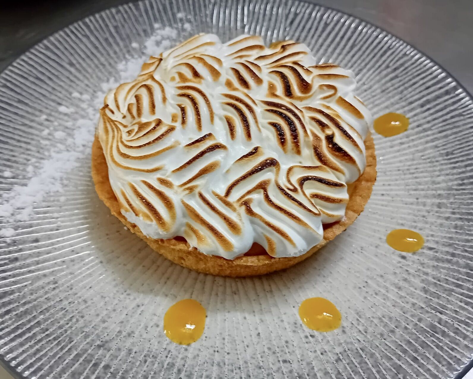 Tarte au citron meringuée maison